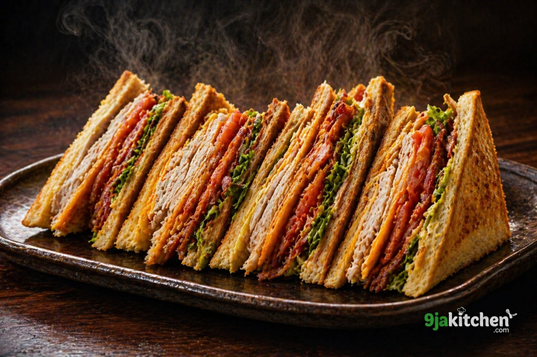 garlic bread sandwich recipe