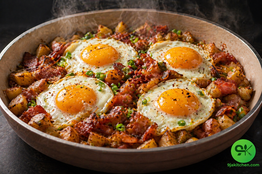 garlic potato breakfast