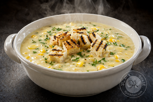 homemade corn chowder