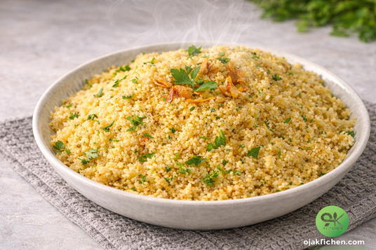easy garlic couscous