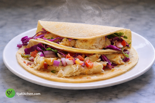How To Make Garlic Fish Tacos – An Irresistible Homemade Recipe🐟🌮 4 grilled fish tacos