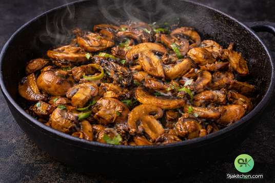 How To Make Garlic Mushroom Stir-Fry – Delicious Flavor-Packed Quick Recipe🍄✨ 4 mushroom stir fry recipe
