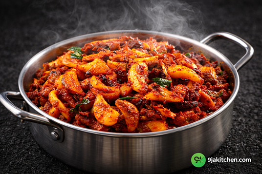 Indian garlic pickle