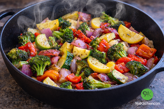 How To Make Garlic Roasted Vegetables – Delicious Easy Oven Recipe🧄✨ 4 easy garlic roasted vegetables