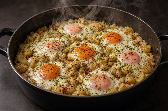 easy garlic shakshuka