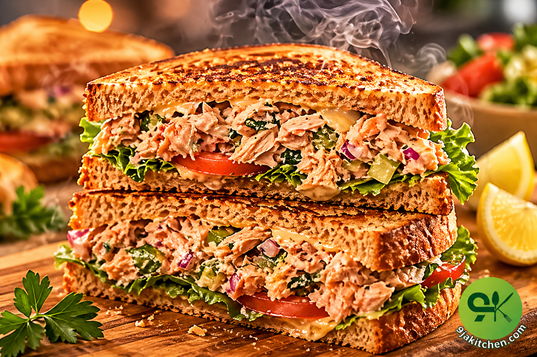 healthy tuna sandwich