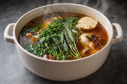 garlic broth recipe