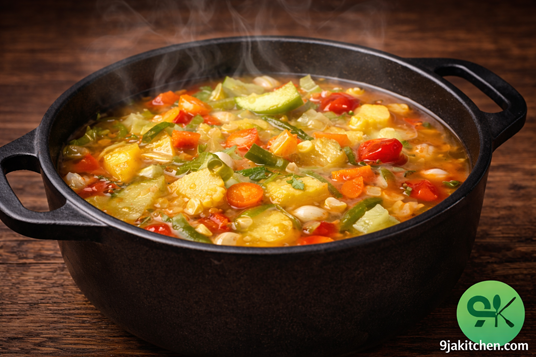 How To Make Garlic Vegetable Soup – A Powerful, Nourishing & Comforting Recipe🧄🍲 4 easy garlic vegetable soup