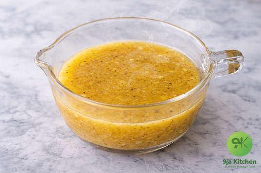 homemade garlic vinaigrette