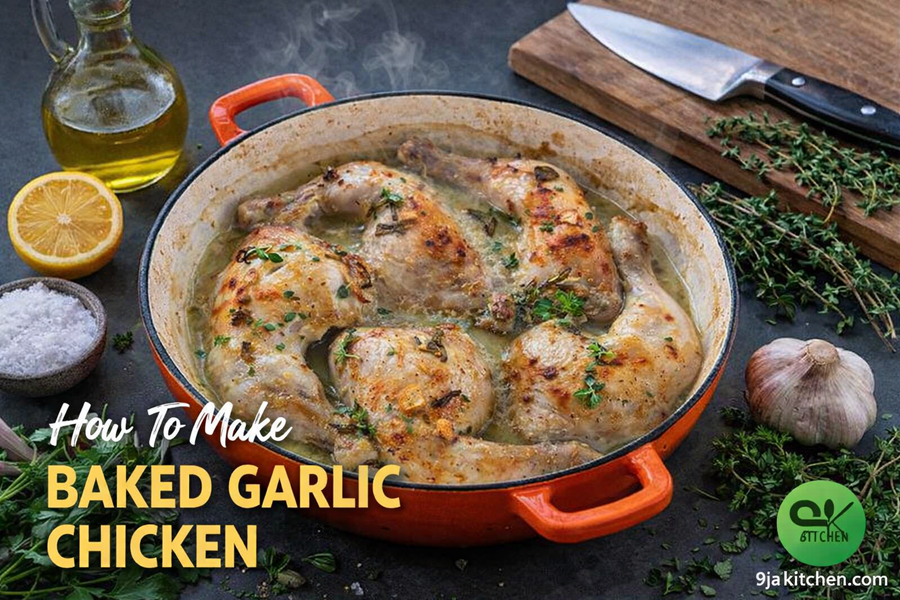 Baked Garlic Chicken