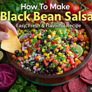 How To Make Black Bean Salsa – Delicious Recipe Guide🫘🌟 18 Black Bean Salsa