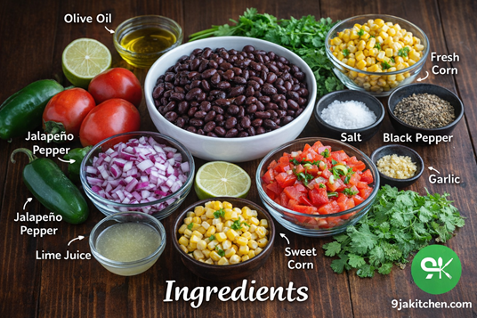 How To Make Black Bean Salsa – Delicious Recipe Guide🫘🌟 2 black bean salsa recipe