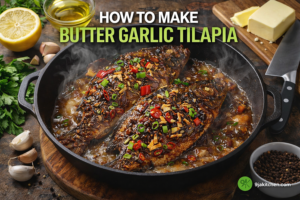 How To Make Butter Garlic Tilapia – An Irresistible Juicy Recipe🧄🐟