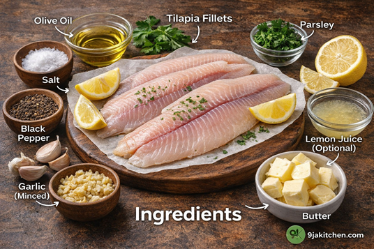 How To Make Butter Garlic Tilapia – An Irresistible Juicy Recipe🧄🐟 2 butter garlic tilapia recipe