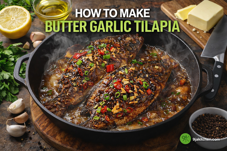 Butter Garlic Tilapia