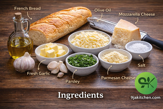 cheesy garlic bread recipe