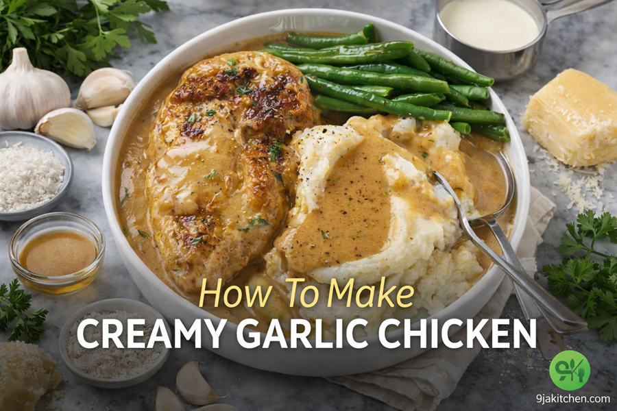 Creamy Garlic Chicken