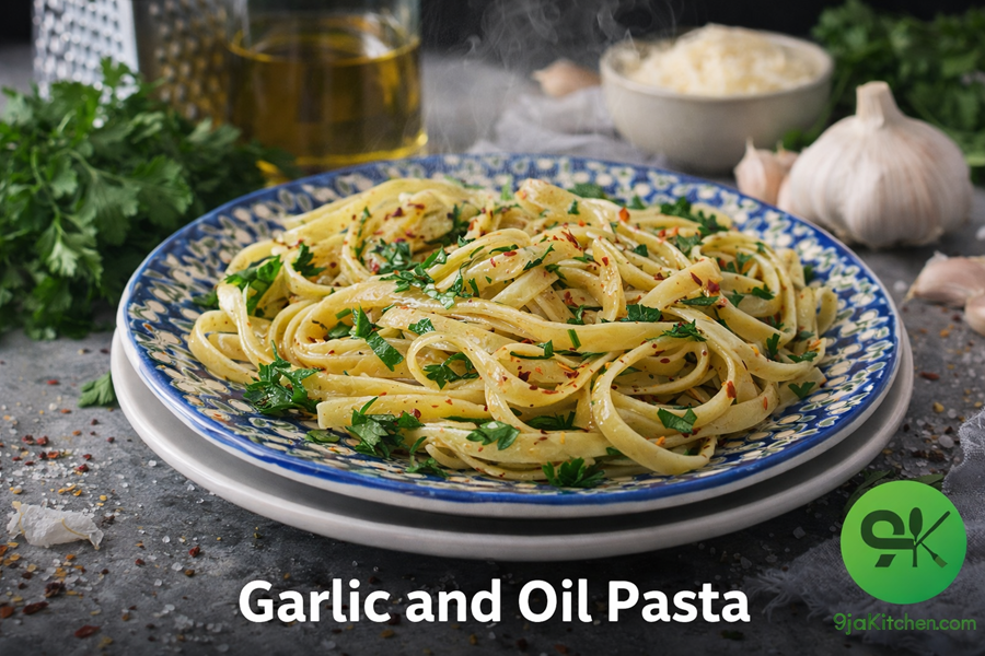 Garlic And Oil Pasta