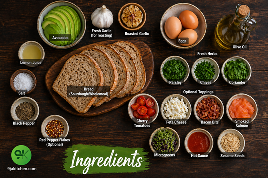 easy avocado toast recipe