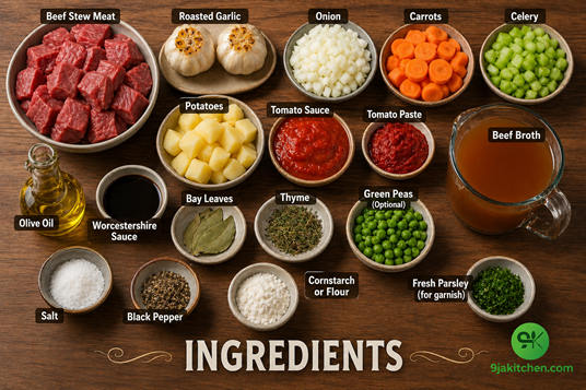 how to make Garlic Beef Stew