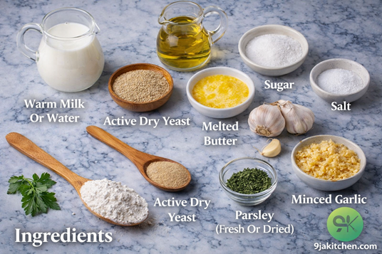 garlic breadsticks recipe