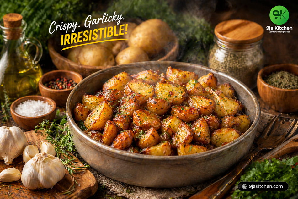 Garlic Breakfast Potatoes