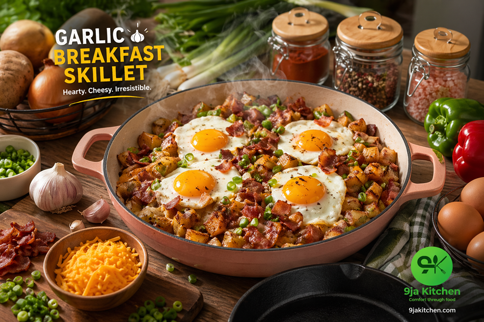 Garlic Breakfast Skillet