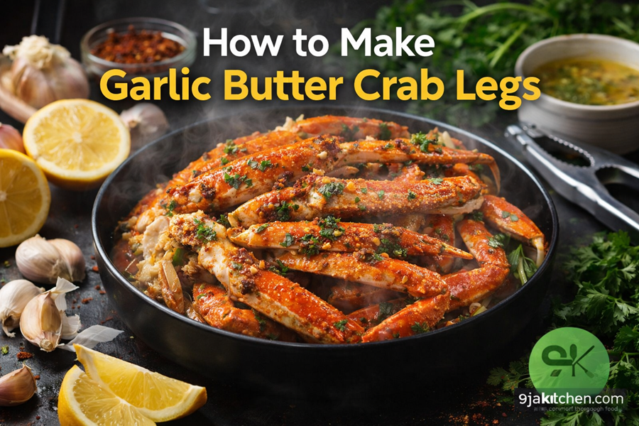 Garlic Butter Crab Legs