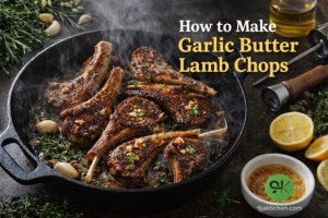 How To Make Garlic Butter Lamb Chops – Irresistible Juicy Recipe🧄🍞