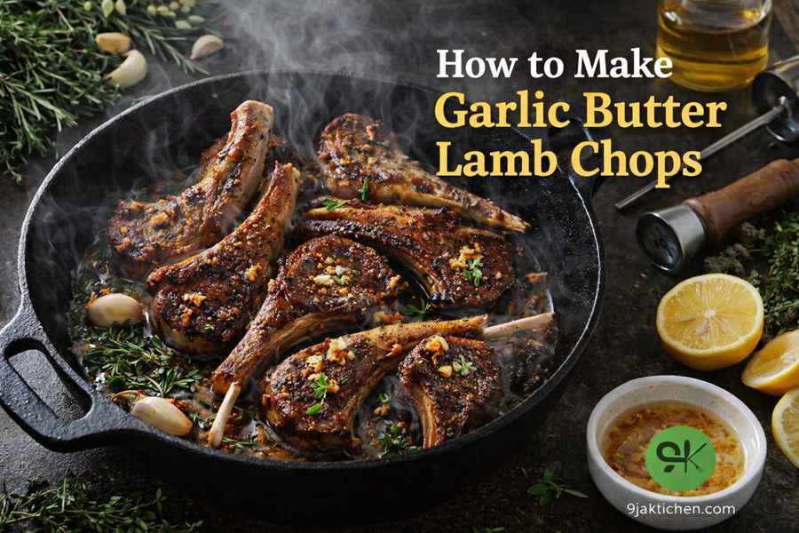Garlic Butter Lamb Chops