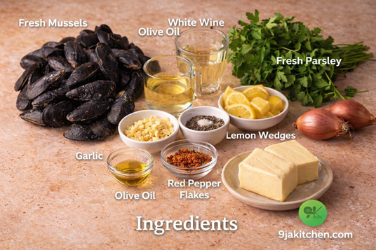 how to make Garlic Butter Mussels