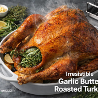 Garlic Butter Roasted Turkey