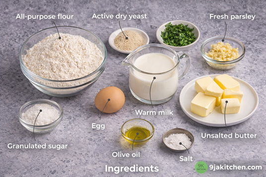 garlic butter rolls recipe