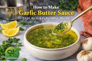 How To Make Garlic Butter Sauce – Powerful Flavor-Packed Homemade Recipe🧄🧈🫙
