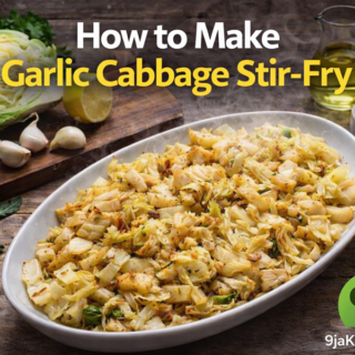 Garlic Cabbage Stir-Fry