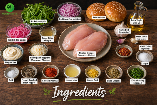 creamy garlic chicken sandwich