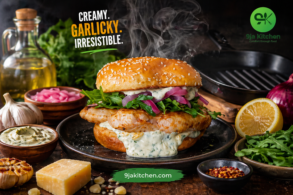 Garlic Chicken Sandwich