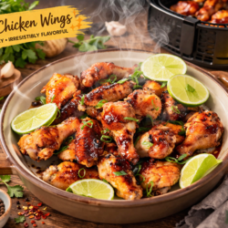 How To Make Garlic Chicken Wings