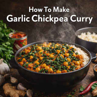 How To Make Garlic Chickpea Curry – Irresistible Easy Power Recipe🧄🍛 15 Garlic Chickpea Curry