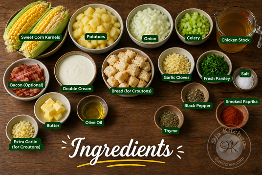 creamy corn chowder recipe