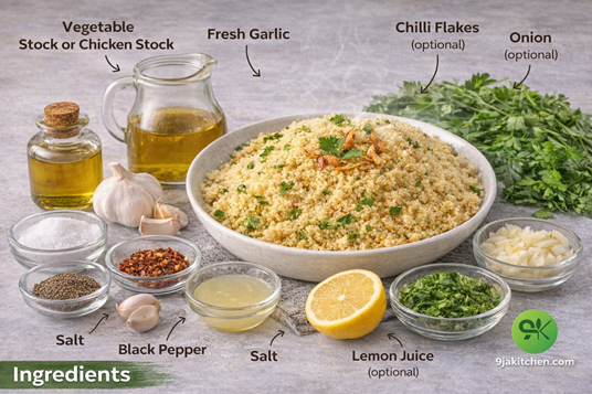 garlic couscous recipe
