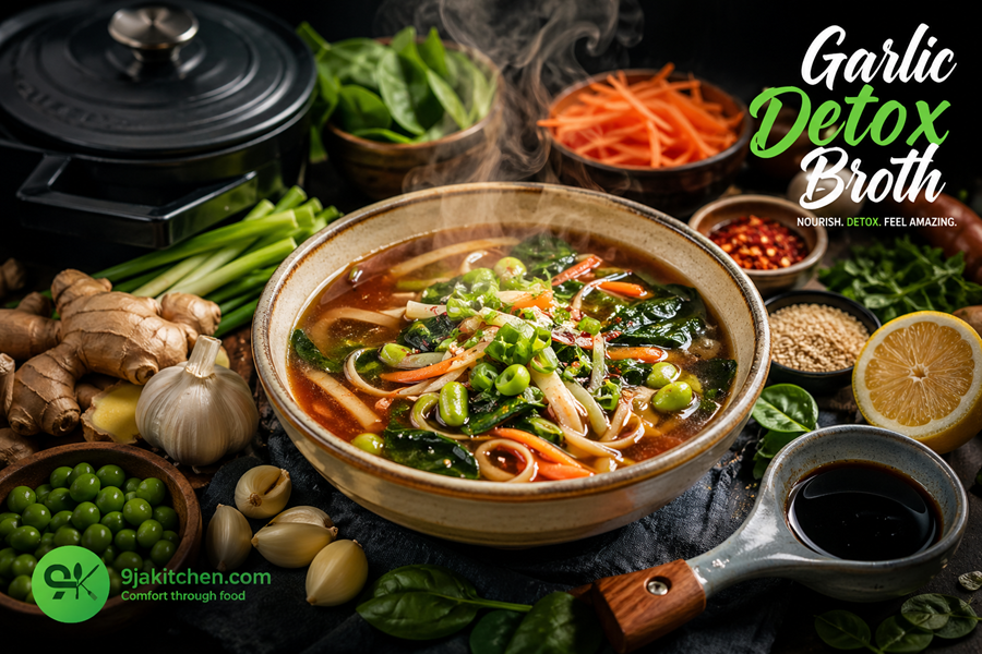 Garlic Detox Broth