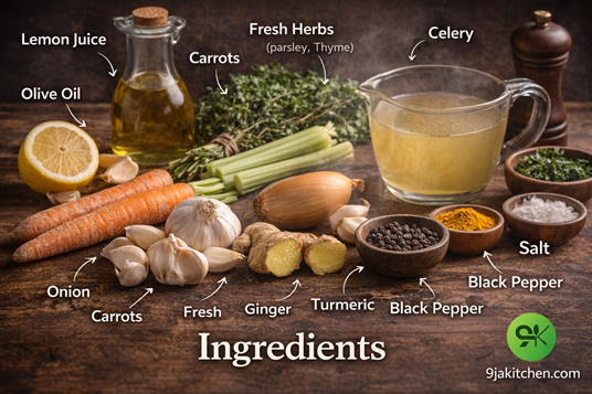 how to make Garlic Detox Soup