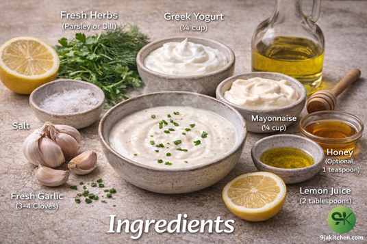 creamy garlic dressing