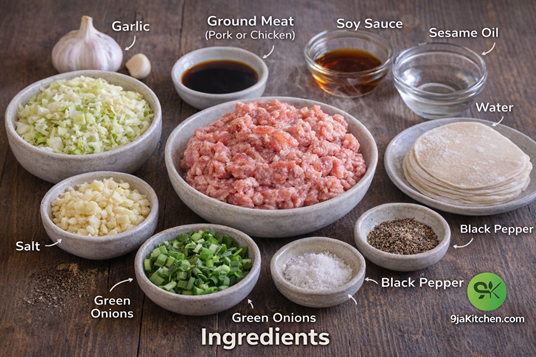 easy garlic dumplings