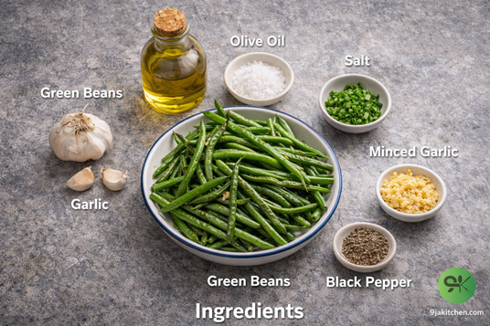 garlic green beans recipe