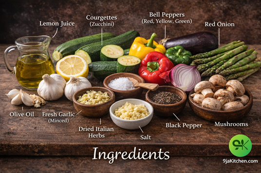 grilled vegetables recipe