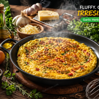 Garlic Herb Omelette
