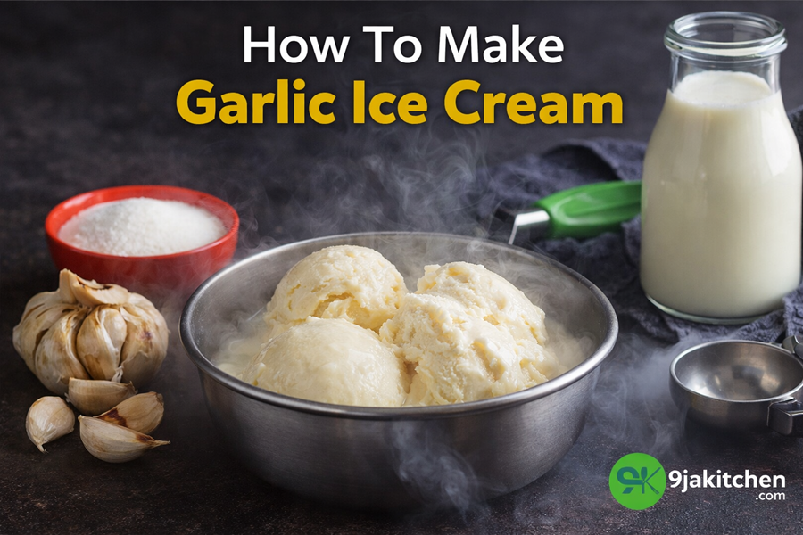 Garlic Ice Cream