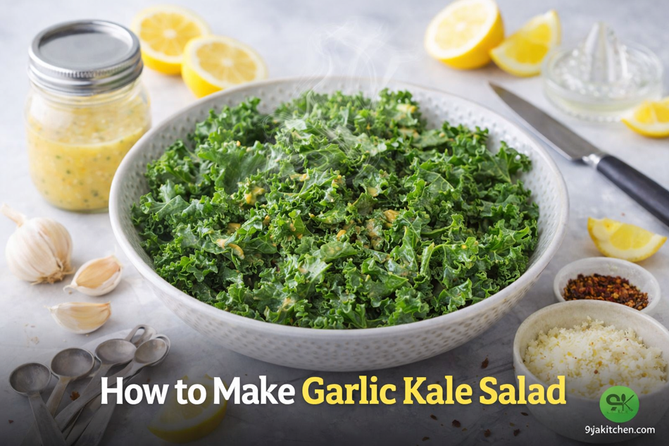 Garlic Kale Salad